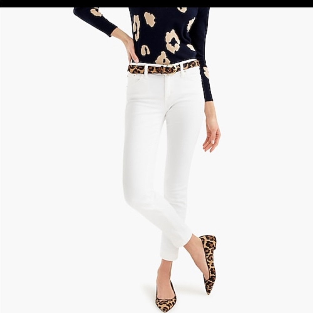 Brand new never worn Jcrew matchstick white